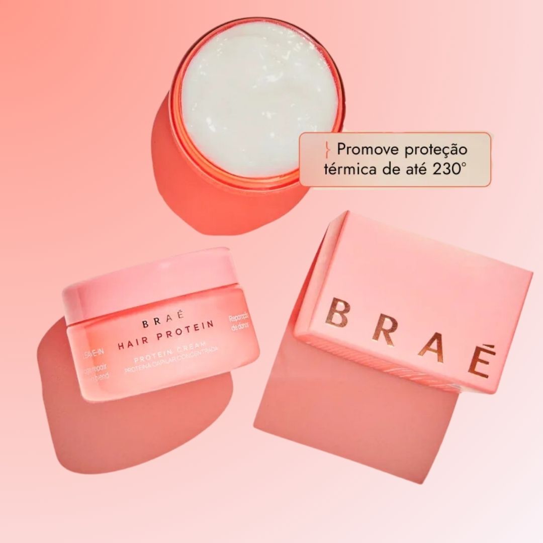 Braé Hair Protein Leave-In de Proteína Condicionante - 80g